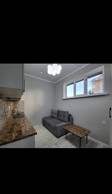 кок жар мкр: 1 комната, 15 м², 106 серия улучшенная, Цокольный этаж этаж, Евроремонт — 5