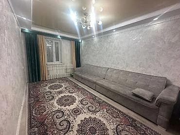 ош квартиру аренда: 2 комнаты, Агентство недвижимости, Без подселения, С мебелью полностью — 3