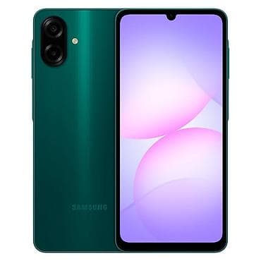 pixel fold: Samsung Galaxy A06, цвет - Зеленый, 2 SIM — 1