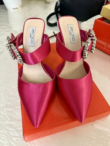 pull and beer: Туфли, 38, 38.5, Jimmy Choo, Новый, цвет - Розовый, Самовывоз — 9