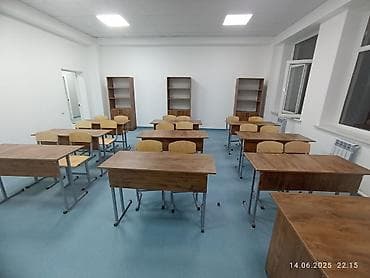 стол стойка: Ученические парты и стулья для классов - Комплект: двухместные — 2