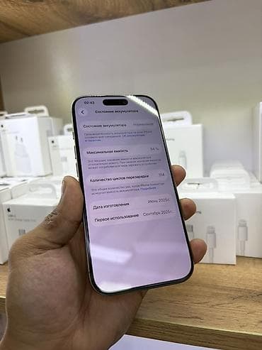 ipad 4 mini: IPhone 16 Pro, 128 ГБ, Золотой, Кабель, 94 % — 6