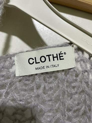 вкладыши для одежды: Элегантный женский вязаный кардиган от CLOTHÉ, произведенный в Италии — 4