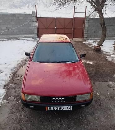 Унаа сатуу: Audi 80: 1989 г., 1.8 л, Кол менен иштөөчү, Бензин — 1