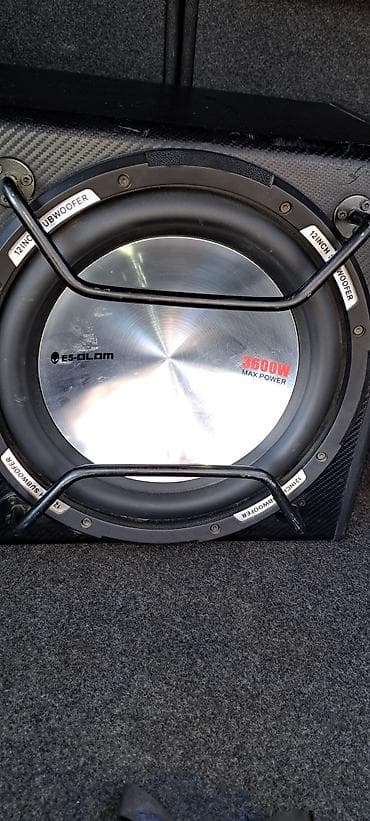 прошивка магнитол: Автомобильный сабвуфер в фазоинверторном корпусе - Тип: пассивный — 4