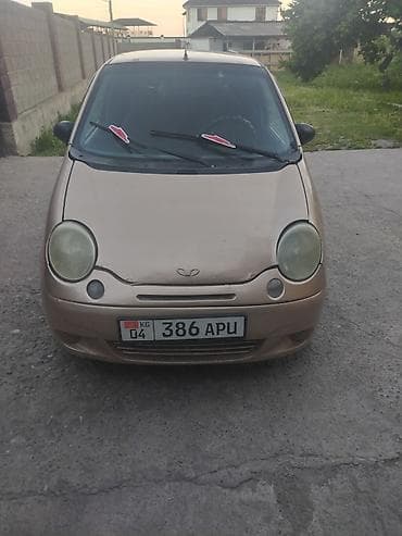 волва бишкек: Daewoo Matiz: 2003 г., 0.8 л, Кол менен иштөөчү, Бензин, Купе — 3