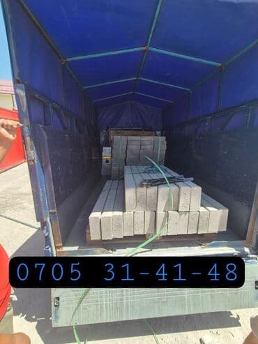 тратуарные бардюры: Дорожный бордюр, Прессованный, ЖБИ (Железобетонный), Новый — 8