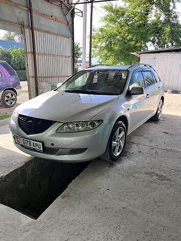 jac m3: Mazda 6: 2003 г., 2 л, Механика, Газ, Универсал — 1