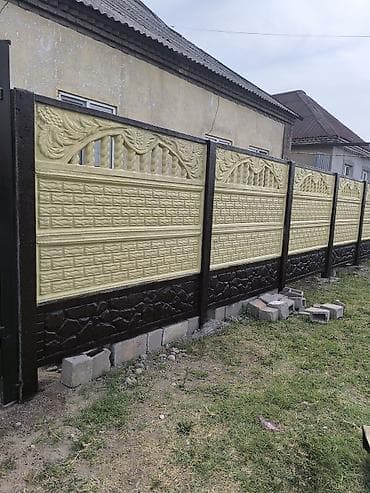 эвро забор: Бетонный еврозабор, Emil Evro Zabor, Декоративный, Новый, Оптом,Наличный расчет — 10