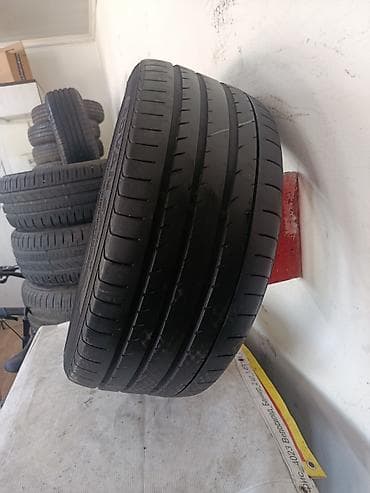 pirelli p zero: Шины 245 / 35 / R 18, Лето, Б/у, 1 шт, Легковые, Япония, Yokohama — 1