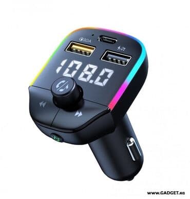 модуляторы: Автомобильный FM-трансмиттер (FM-модулятор)+Громкая связь ZTB-A9 — 1