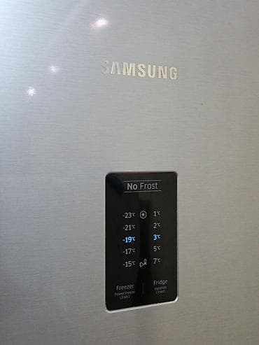 Техника и электроника: Холодильник Samsung, Б/у, Двухкамерный, No frost, 60 * 190 * 60 — 4