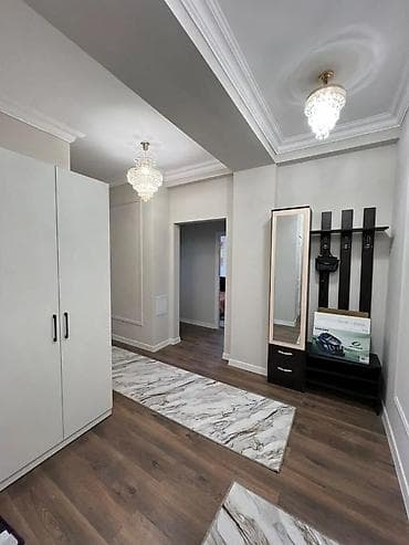 osh flat: 3 комнаты, 75 м², Азия Молл Элитка, 6 этаж, Евроремонт — 6