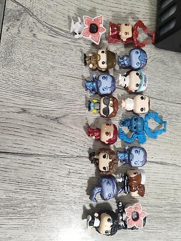 Спорт жана хобби: Мини-фигуроки Funko (формат Pocket/mini) по сериалу «Очень странные — 1