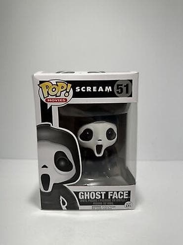 Көркөм өнөр жана коллекциялоо: Фигурка Funko Pop! Movies — Ghost Face (Scream), №51. - Материал — 2