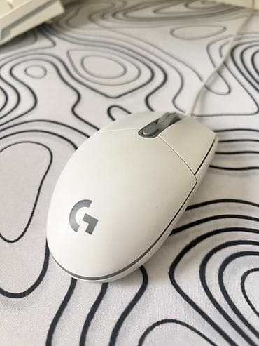 Проводная компьютерная мышь Logitech G102, цвет — белый. -