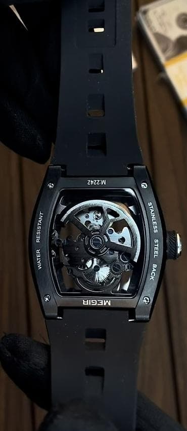 Аксессуары: Механические часы Megir Skeleton (модель M-2342) - Корпус формы — 2