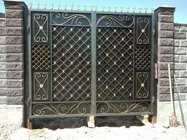 ремонт откатных ворот: Сварка варота — 8