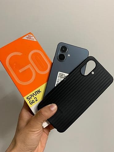 tehno: Tecno Spark Go 2024, Новый, 128 ГБ, цвет - Серый, 2 SIM — 2