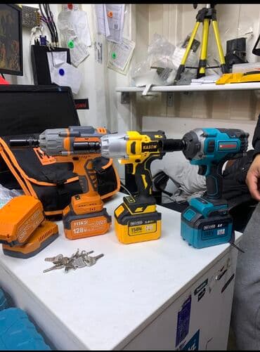 бесщеточный шуруповерт бишкек: Гайковерт Профессиональный Распродажа имеется все фирмы Мощность на — 4