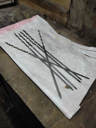 Палочки для шашлыка длина 45 см нержавейка