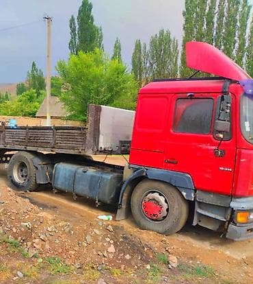 акорт 1994: Тягач, MAN, 1999 г., Тентованный — 4