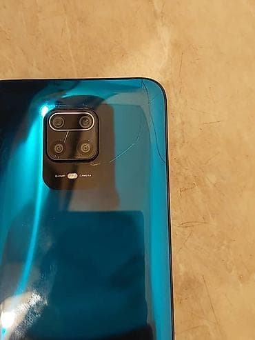 gaz plita: Redmi, Redmi Note 9S, Б/у, 64 ГБ, цвет - Зеленый, 2 SIM — 3