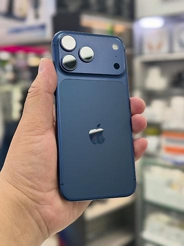 note 9s 128: IPhone 17 Pro Max, Б/у, 256 ГБ, Синий, Коробка — 2