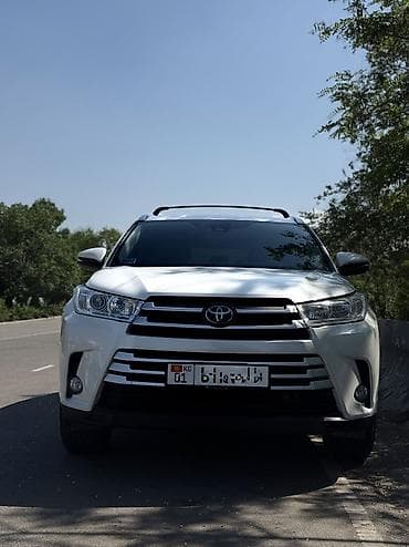 Продажа авто: Toyota Highlander: 2018 г., 3.5 л, Автомат, Бензин, Кроссовер — 2