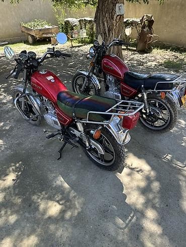 обмен транспорт: Классический мотоцикл Suzuki, 125 куб. см, Бензин, Взрослый, Б/у — 4
