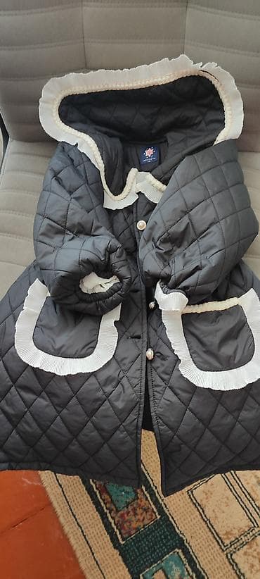 Мектеп формасы: Детское стёганое пальто Walton Kids, размер 130 - Тёплое стёганое — 2
