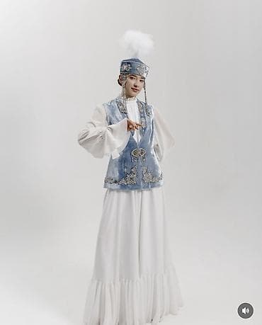 национал: Вечернее платье, Длинная модель, S, M — 1