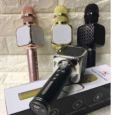 наушники p9: Беспроводной караоке микрофон - колонка! 2 в 1 Отличный подарок для — 5