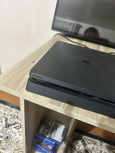 nintendo gamecube: Игровая консоль Sony PlayStation 4 Slim (черная) - Модель: PS4 Slim — 4