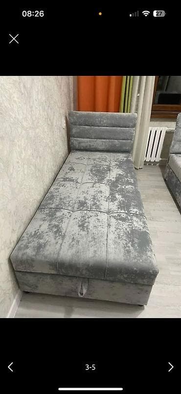 продаю односпальную кровать: Односпальная кровать, Новый, С ящиком для хранения, В рассрочку, длина - 2 см — 3