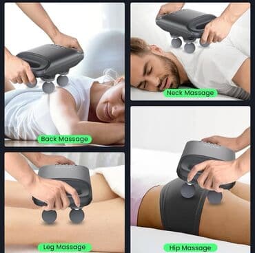 electronics: Массажер Ручной массажер, Все тело, Для ног, Для шеи, Новый — 4
