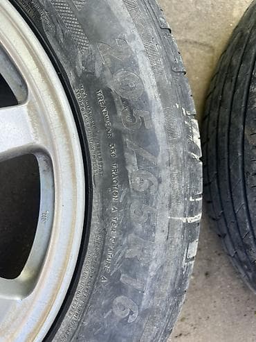 рай панель: Колеса в сборе 205 / 65 / R 16, Лето, Б/у, Комплект, Литые, отверстий - 5 — 2