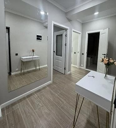 Батирлер: 2 бөлмө, 55 м², Асанбай мкр Элитка, 14 кабат, Евро оңдоо — 2