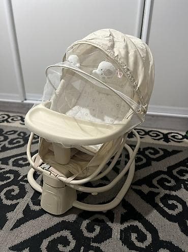 люлька качалка бишкек цена: Люлька, Качалка, Пластик, цвет - Бежевый — 4