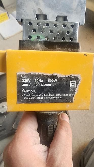 газывый ключ: Утюг-паяльник для полипропиленовых труб. (б/у). Состояние: работать — 4