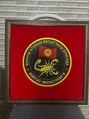 медали: Нашивка/шевроны Кыргызстана — подборка эмблем силовых структур — 3