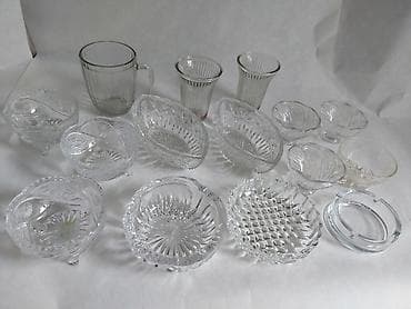 тарелкалар: ХРУСТАЛЬНЫЕ ВАЗЫ ХРУСТАЛЬНЫЕ САЛАТНИЦЫ конфетницы,пепельницы, вазочки — 4