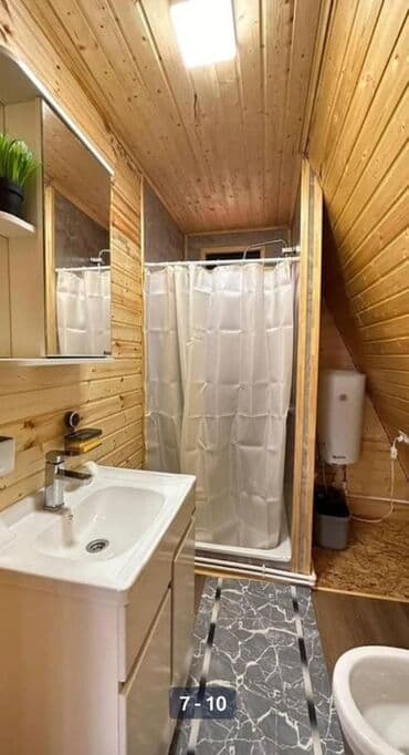 продаю дом баткен: Дом/дача формата A-frame (мансардный двухэтажный деревянный дом) - — 5