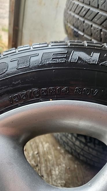 Колеса в сборе R 14, Всесезонная, Комплект, Легковые, Литые, отверстий - 4 — 5