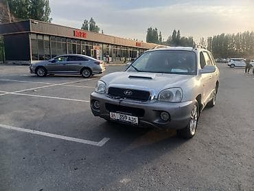 кондиционер hyundai: Hyundai Santa Fe: 2003 г., 2 л, Автомат, Дизель, Кроссовер — 1