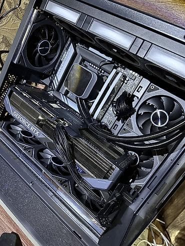 печатные платы: Компьютер, ядер - 24, ОЗУ 64 ГБ, Игровой, Новый, Intel Core i9, NVIDIA GeForce RTX 5070, NVMe — 3