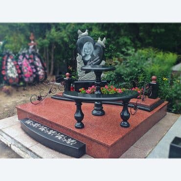 кладбище: Изготовление памятников, Изготовление оградок, Изготовление крестов | Гранит, Металл, Мрамор | Оформление, Установка — 5