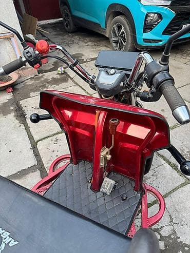 Велосипеды: Электрический трицикл «Ак Барс» (пассажирский, двухрядный) - — 1