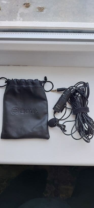 компьютеры процессор: BOYA микрофон петличный Состояние идеальное 6 метр кабель почти — 1