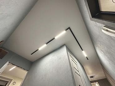 натуральный воротник: Натяжной потолок Матовое Монтаж — 1